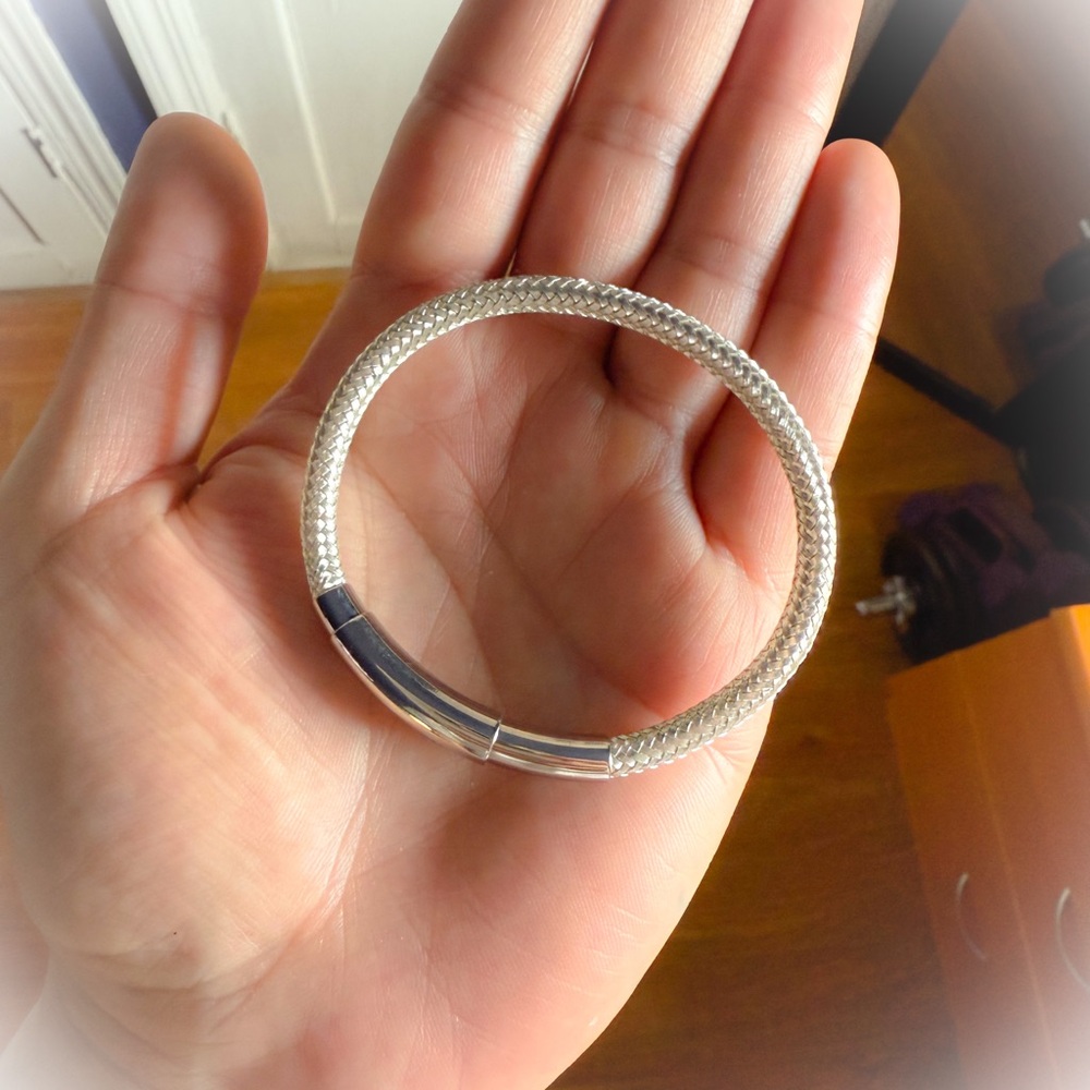 Nomination Silver Braided Bracelet